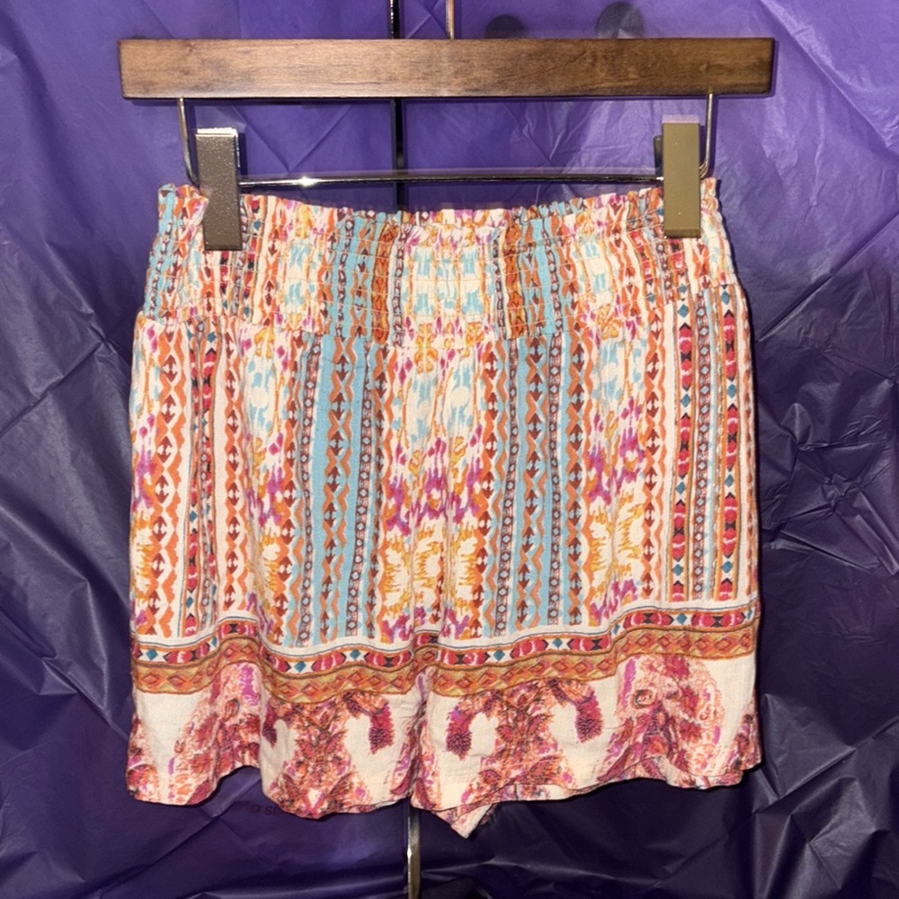 EUC Womens Angie Bohemian Lightweight Small Shorts. Never worn.